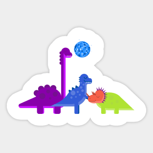 Dino party Sticker